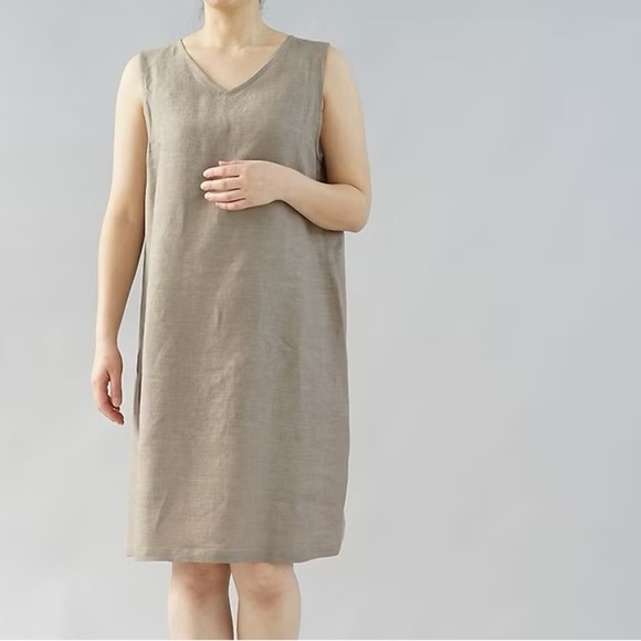 J. Jill Dresses & Skirts - J. Jill Pure Jill Linen Sleeveless Knee Length Dress